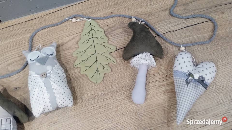 Girlanda jesienna dekoracja do salonu handmade sprzedam
