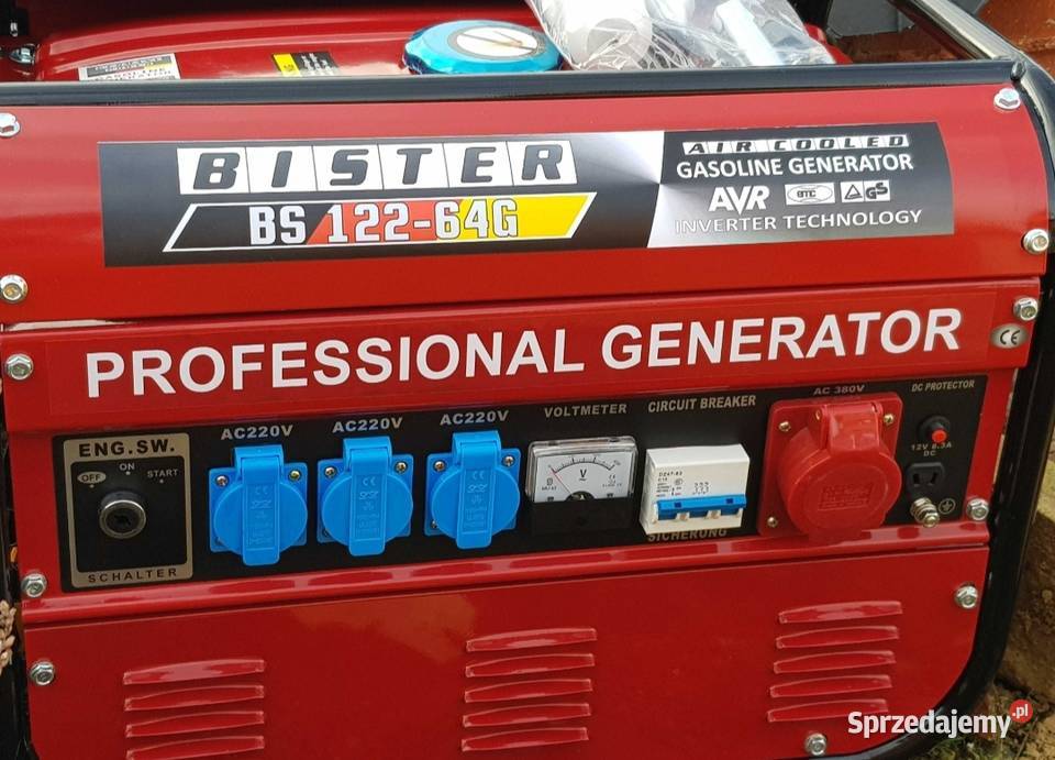 Agregat 67 kw Bister bs 12264g Gródek