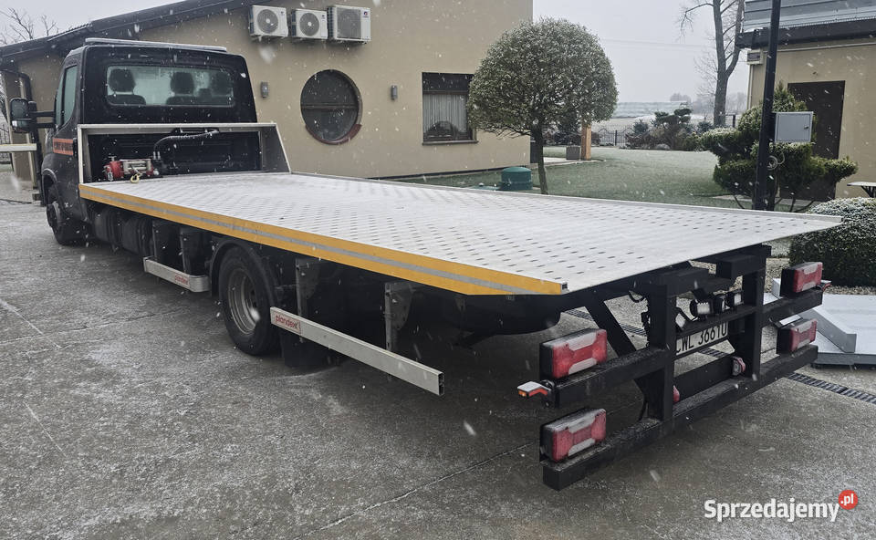 Platforma hydrauliczna zjeżdżana stalalu 655x210 Lubanie