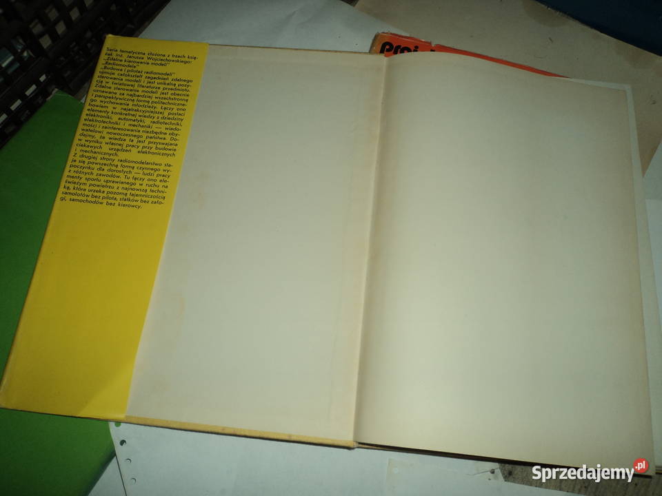 Zdalne kierowanie modeli Wojciechowski Rok wydania 1974 Nowy Sącz