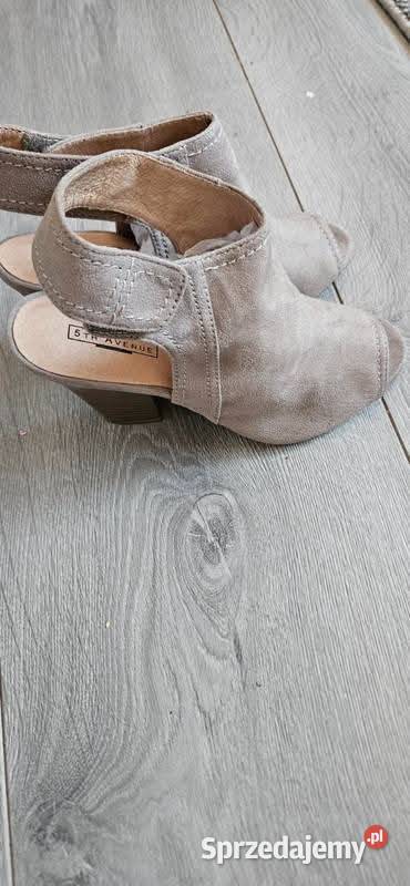 Beżowe buty sandały r 37 Gorzów Wielkopolski