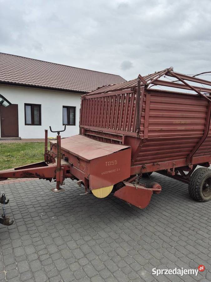 Przyczepa samozbierajaca t055 Magnuszew