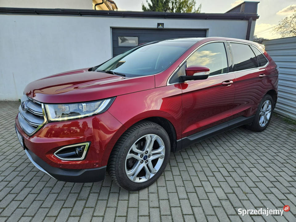 Ford EDGE 20 180 TITANIUM manual BEZWYPADEK Zarejestrowany w Polsce Gdynia