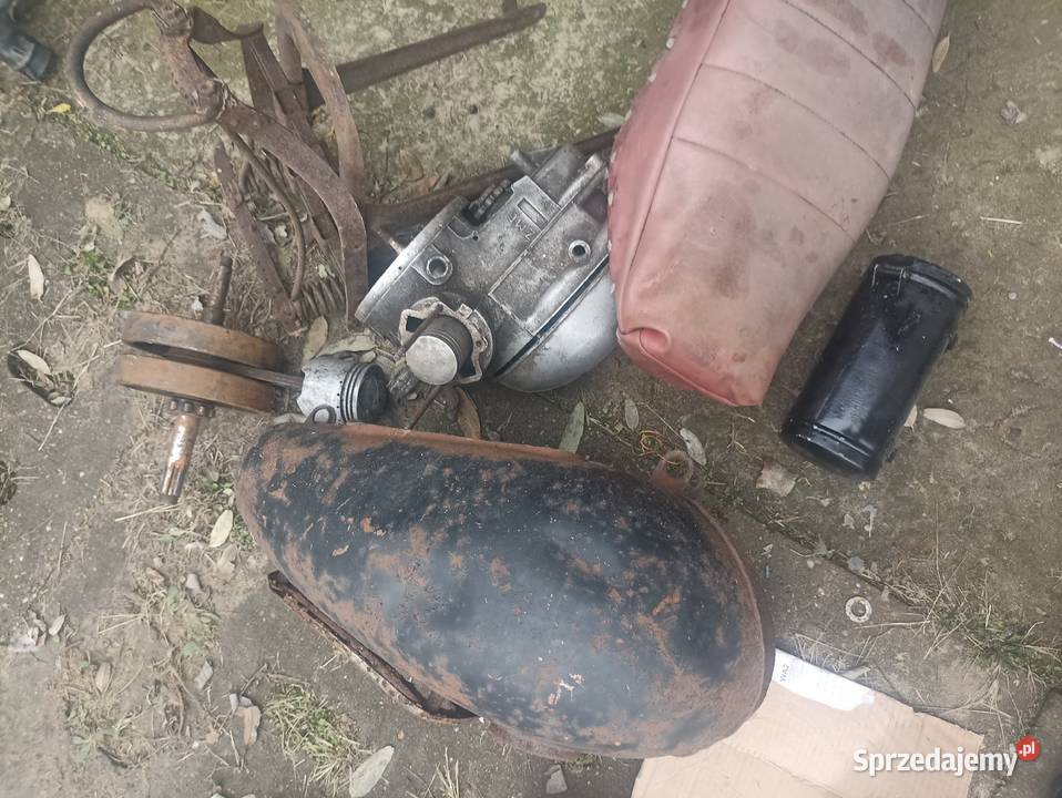 Junak m10 m07 pozostałości silnik rama skrzynia