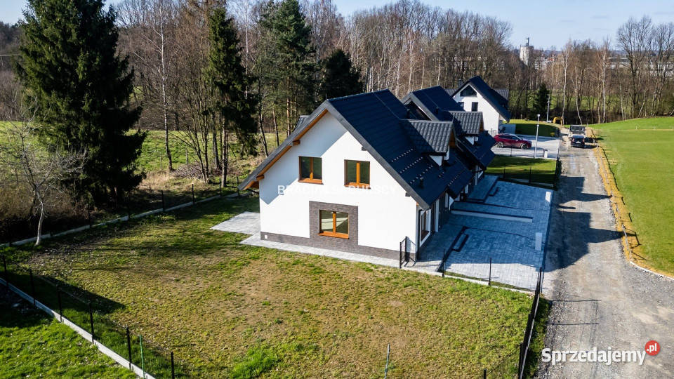 Dom bliźniak Myślenice 160m2 do wykończenia Sprzedaż