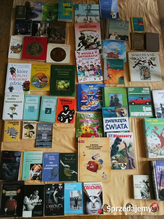Zestaw książek Różne tytuły