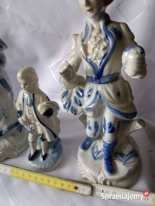Zestaw 3 figurekstyl vintage świętokrzyskie Kielce