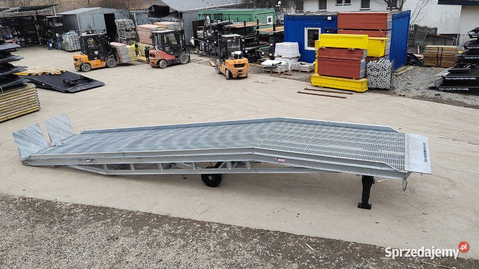 Rampa mobilna ocynkowana 10 TON załadunkowa Kraków