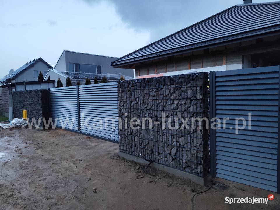 Kosze Gabionowe GABIONY nowoczesne ogrodzenia Warszawa