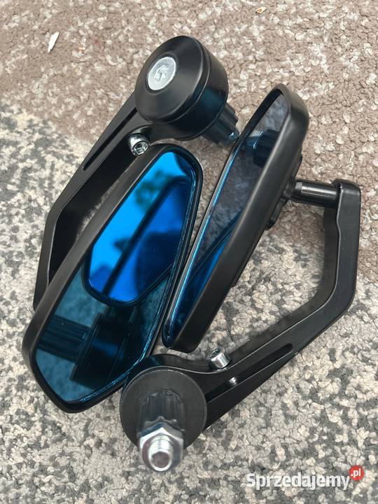 Lusterka okragle czarne pasuje do motocykli i Siemiatycze