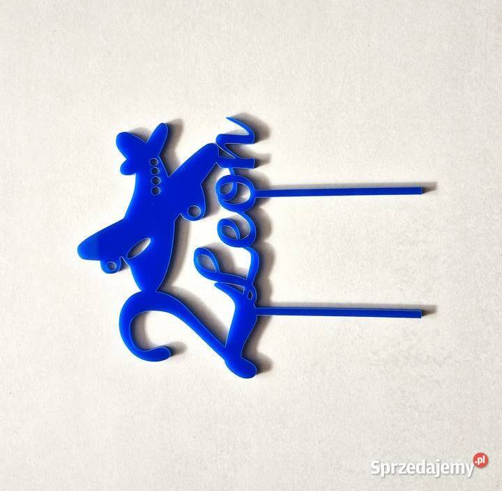 Topper personalizowany imię dziecka śląskie