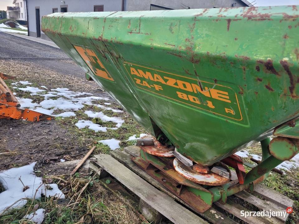 Rosziewacz do nawozów AMAZONE F 804 Przyrów