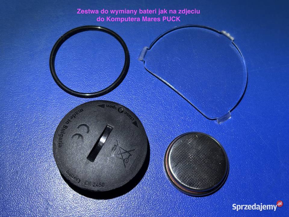 Zestaw do wymiany baterii komp Mares PUCK Sport i Wypoczynek śląskie Bytom