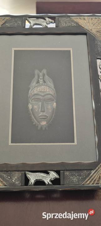Sztuka Afrykańska zamknięta w obrazie 3D dolnośląskie Legnica