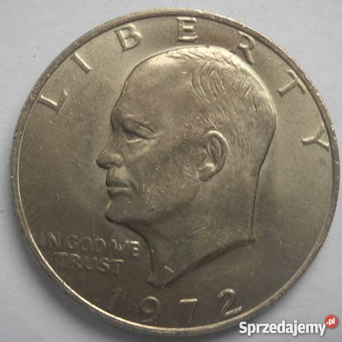 USA1 DOLAR1972 r EISENHOWER ORZEŁ DUŻA