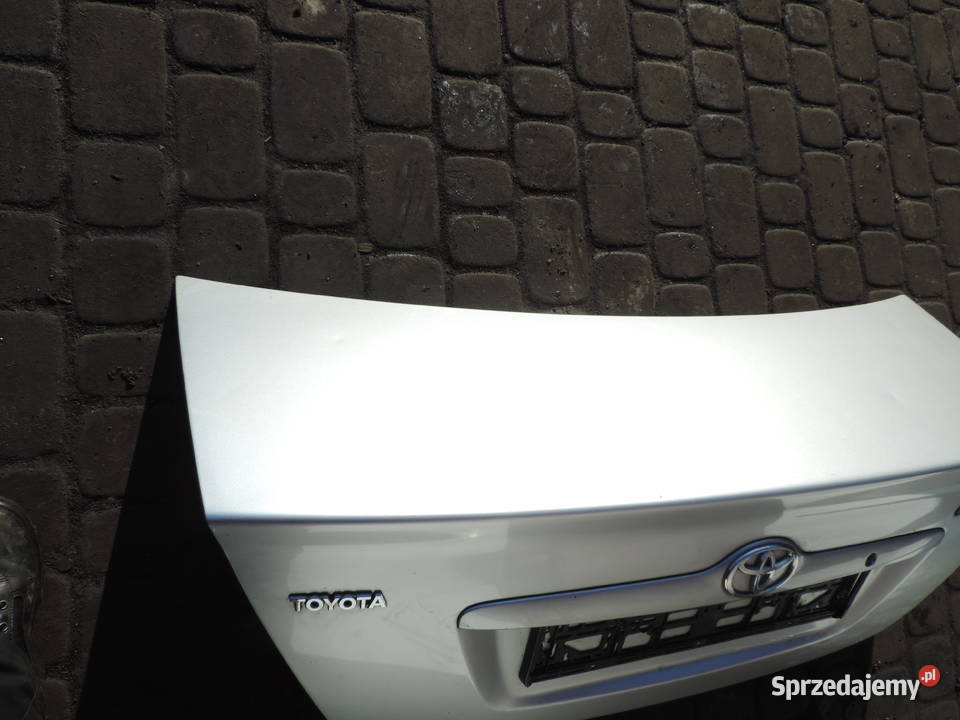 TOYOTA COROLLA E12 SEDAN KLAPA BAGAŻNIKA TYŁ małopolskie Nowy Sącz