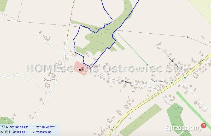 Grunt Podszkodzie 5100m2 sprzedam