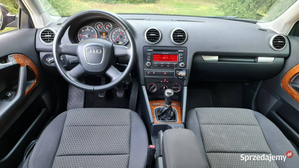 Audi A3 3drzwiowe 20 TDI 140 Ambiente Czarna isofix A3 Chmielnik