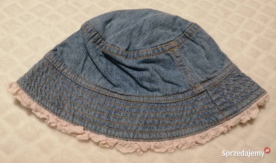 Kapelusik dziewczęcy dżinsowy HM 80 44 Odzież śląskie Czeladź