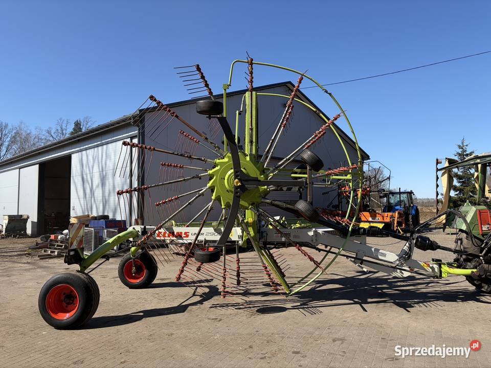 Zgrabiarka 2 karuzelowa Claas Liner 2900 89m nieuszkodzony Myszyniec