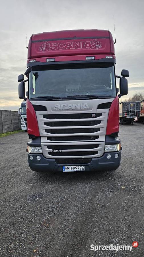 SCANIA R 450 bez EGR Klima postojowa 40000kg Motoryzacja Wodzisław Śląski