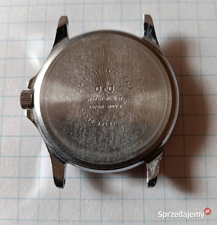 ZEGAREK MARKI QQ QUARTZ KOLOR SREBRNY
