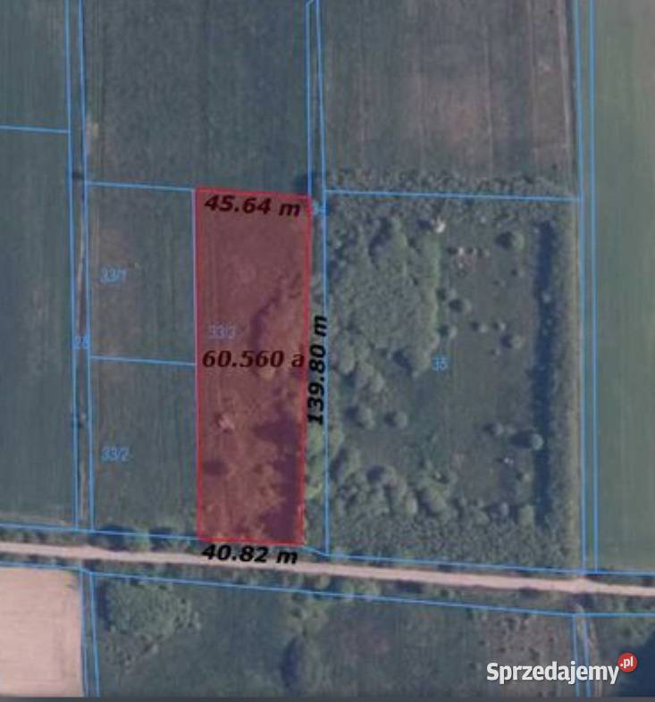 Grunt MORZEM 06ha kolo Jaroslawca 74zł/m2 Sprzedaż Jarosławiec