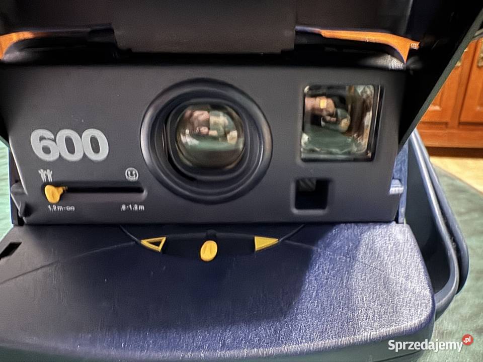Polaroid aparat zabytek techniki z czasów PRL