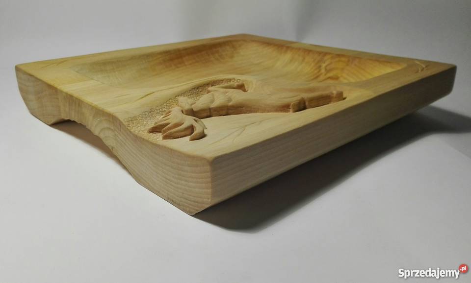 Koryto korytko drewniane grill prezent małopolskie Wadowice