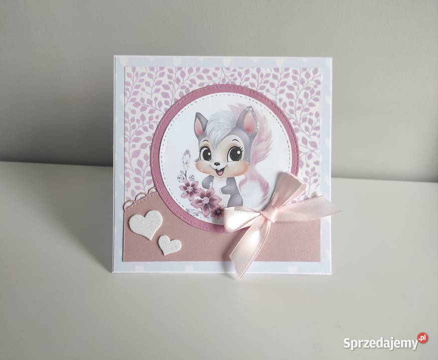 Kartka okolicznościowa ręcznie robiona na sprzedam