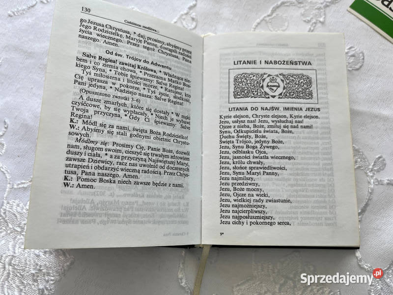 Książeczka do modlitwy z obrazkami Książki i Podręczniki śląskie Bielsko-Biała