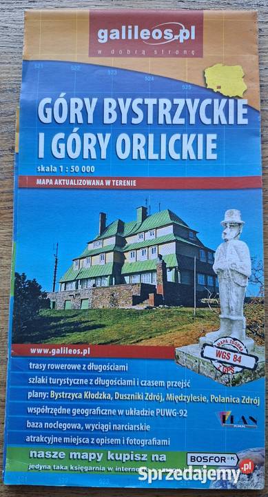 Góry Bystrzyckie i Góry Orlickie 150 000 Kraków