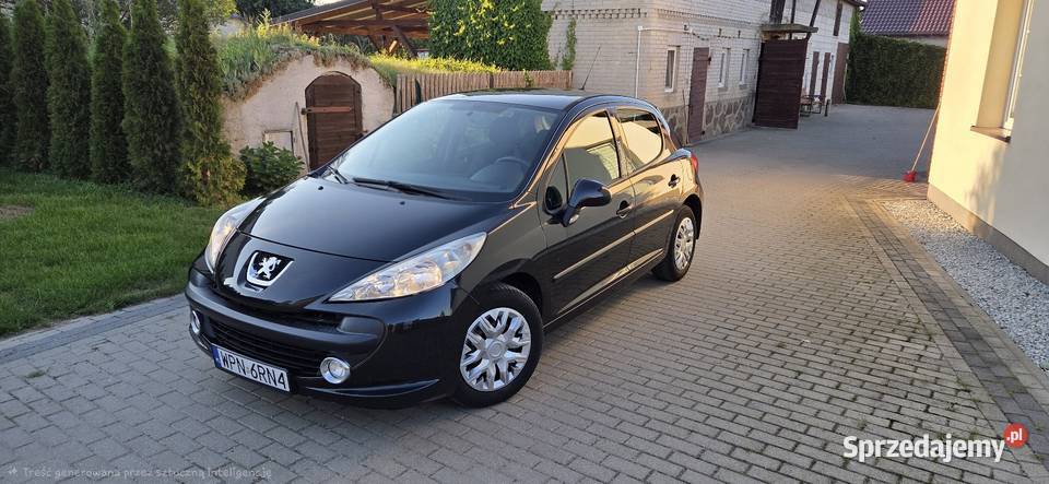 Peugeot 207 14 benzyna kurtyny powietrzne Motoryzacja Płońsk