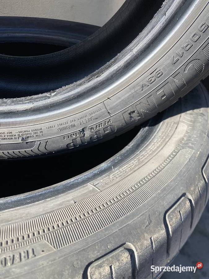 4 używane opony 20550r17 2x Goodyear 2x setula Karsin