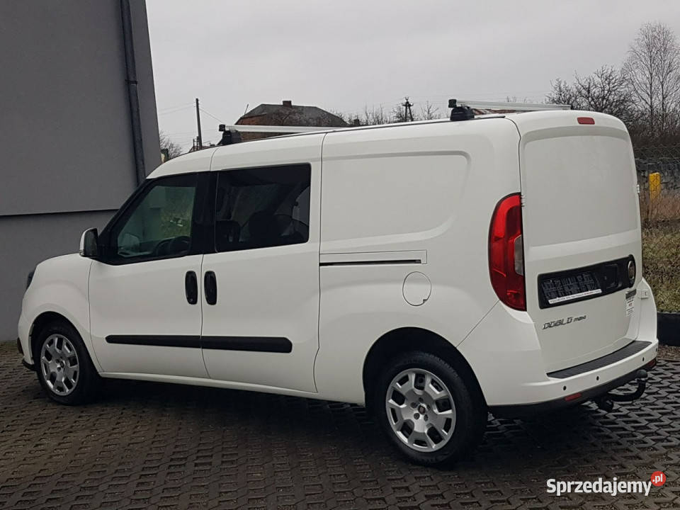 Fiat Doblo MAXI 5 OSÓB DŁUGI KLIMA 6BIEGÓW isofix śląskie Poręba