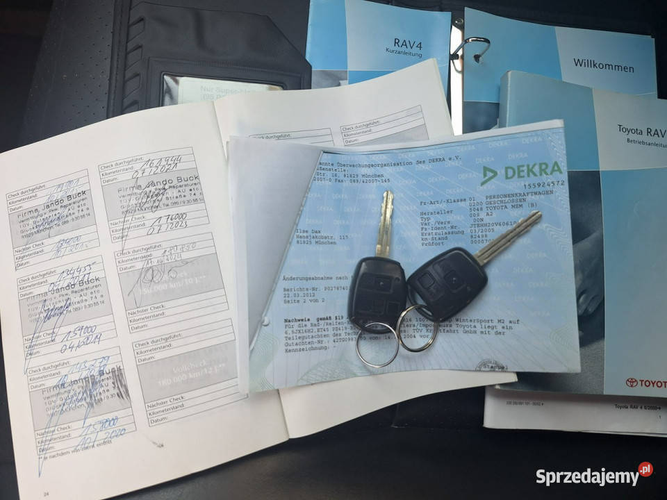 Toyota RAV4 SUPER benzyna 20VVTi 4x4 z Niemiec centralny zamek warmińsko-mazurskie sprzedam