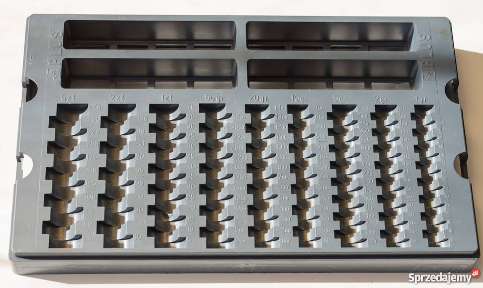 Fachownica tacka wkład na bilon i banknoty PLUS