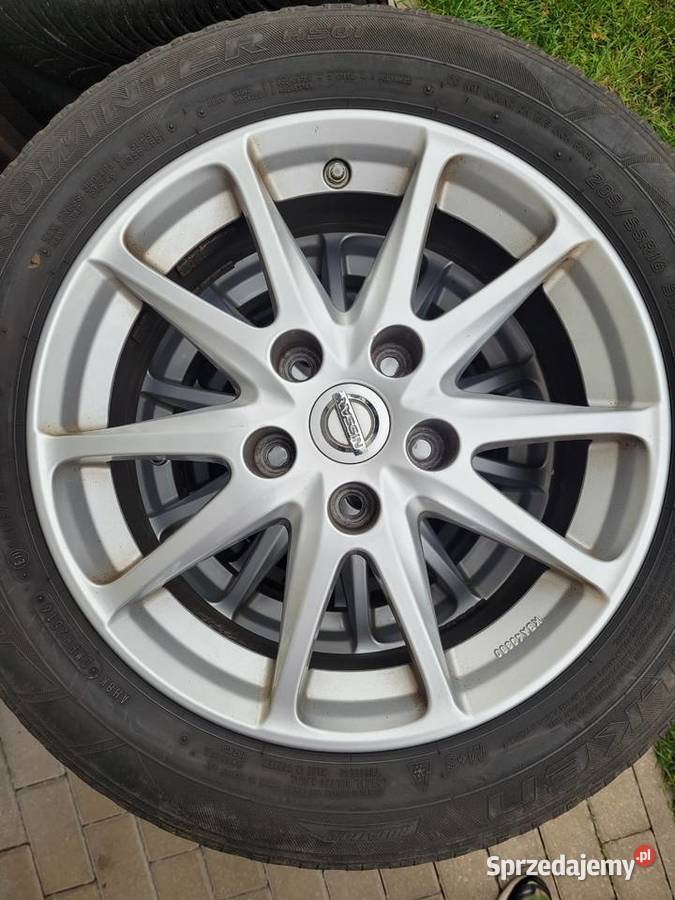 Alufelgi Nissan Pulsar Qashqai Jukeopony 2055516 aluminiowe Warszawa