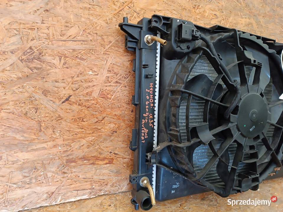 CHŁODNICA WODY WENTYLATOR HYUNDAI IX35 LIFT 2013 wielkopolskie Nowy Tomyśl