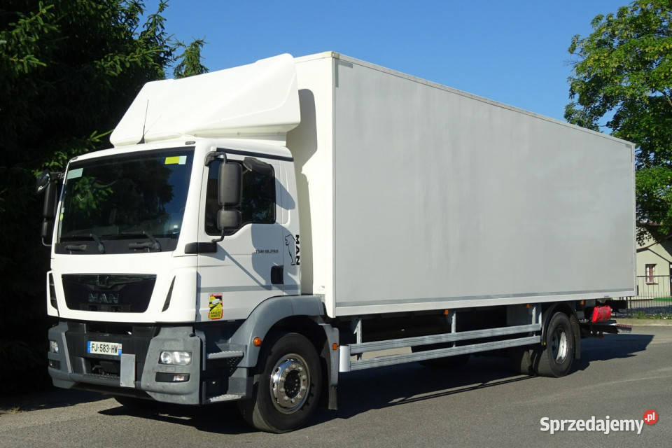 MAN TGM 18290 Euro 6 konten21 palet winda Góra Kalwaria