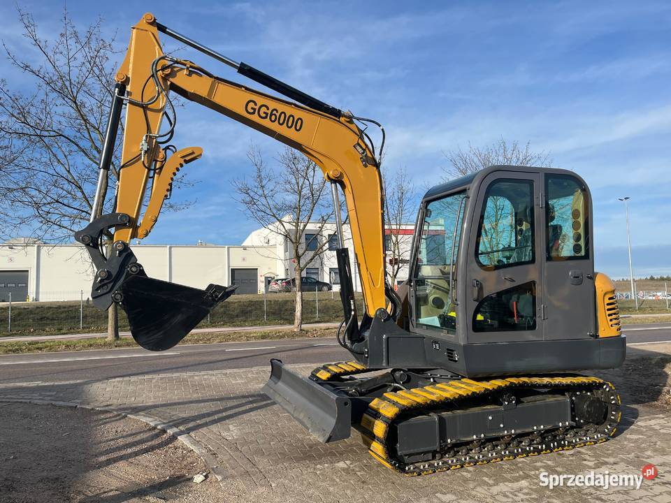 Gnter Grossmann YANMAR Koparka kabinowa GG6000 Poniatowa sprzedam