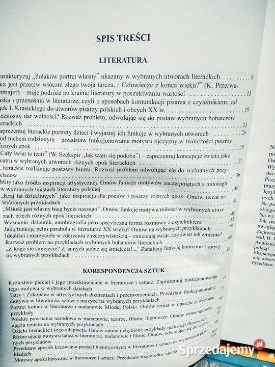 Przewodnik maturzysty polski Greg antykwariat Warszawa sprzedam