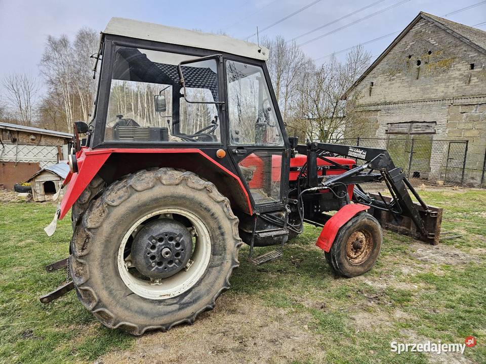 Zetor 7211 z turem Ostrożeń Drugi