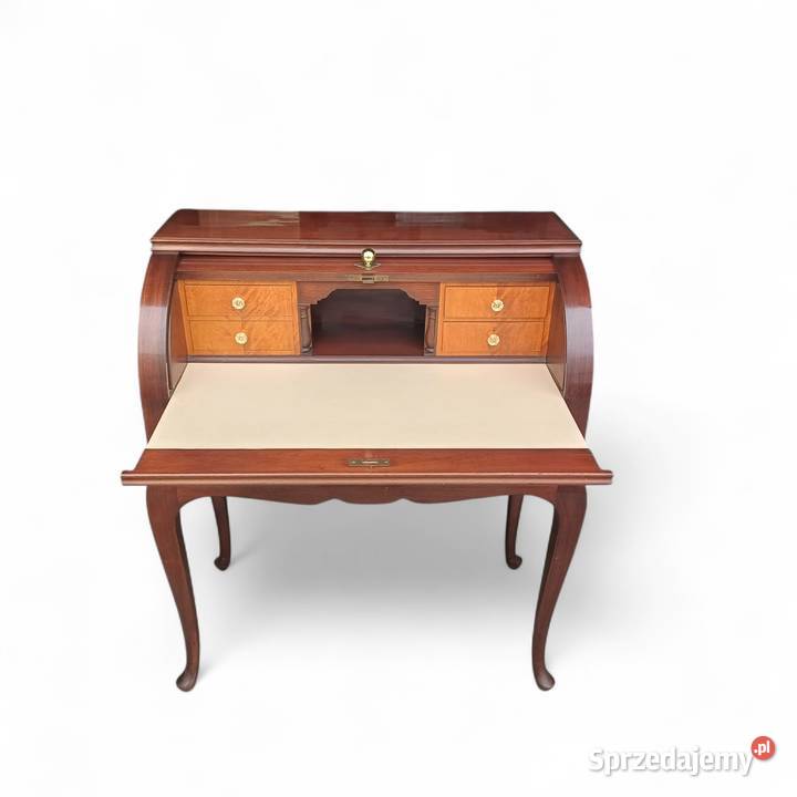 Reprezentacyjne Biurko Sekretarzyk cylindryczny Meble Suchorzew