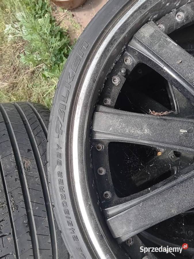 Alufelgi z oponami Samochodowe pomorskie Lębork sprzedam