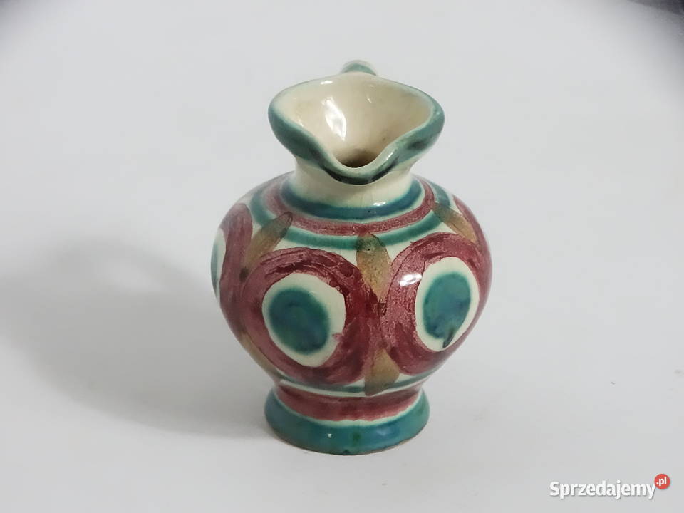Uroczy Mini Dzbanek Allguer Keramik Handarbeit Biłgoraj