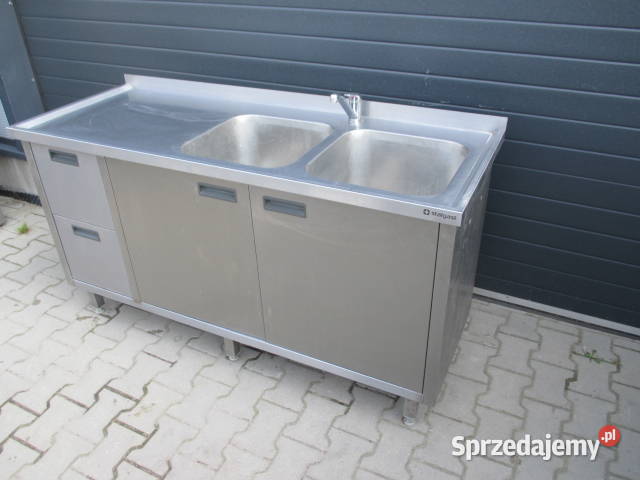 Zlew Gastronomiczny 2 Komorowy Z Drzwiami Ostrów Wielkopolski