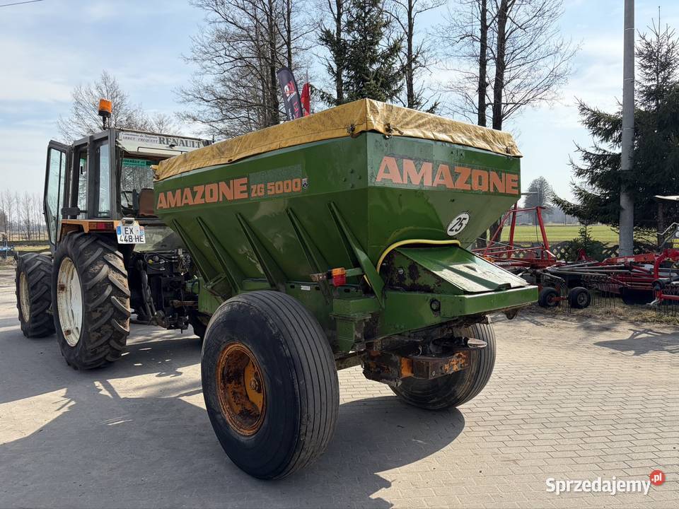 Rozsiewacz Siewnik wapna Amazone ZG 5000 taśma 5 Rozsiewacze nawozów mazowieckie Myszyniec