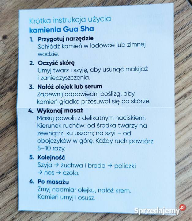 Masaż GUA SHA sprzedam