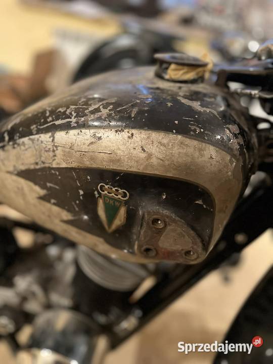 DKW 200 BLOCK LUXUS 1931 niekompletny Motocykle, skutery, quady Łańcut